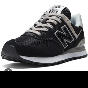 New Balance Black and Gray Athletic Shoes